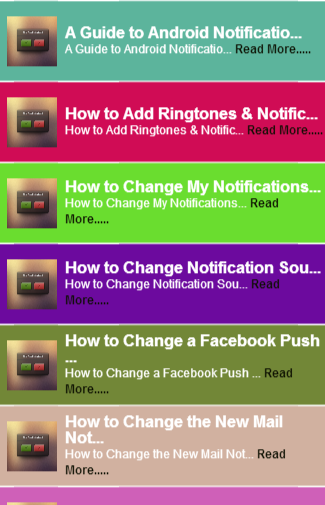 【免費書籍App】Sound Notifications Guide-APP點子