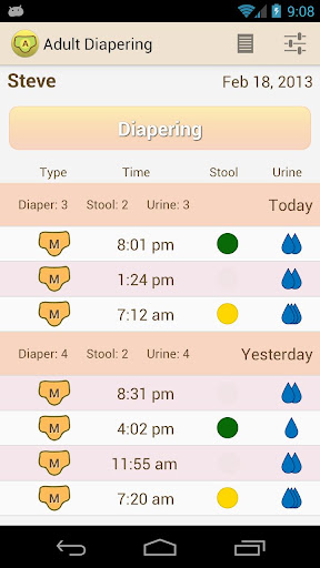 Adult Diapering