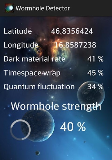 【免費娛樂App】Wormhole Detector-APP點子