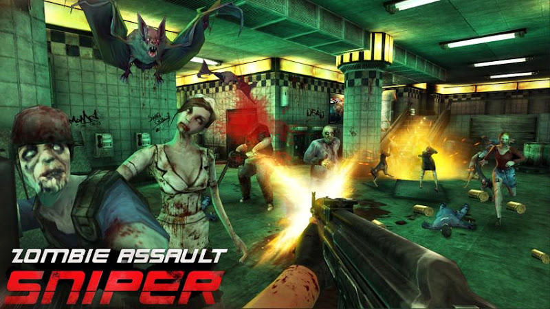 Zombie Assault:Sniper v1.09 Download Mod Money