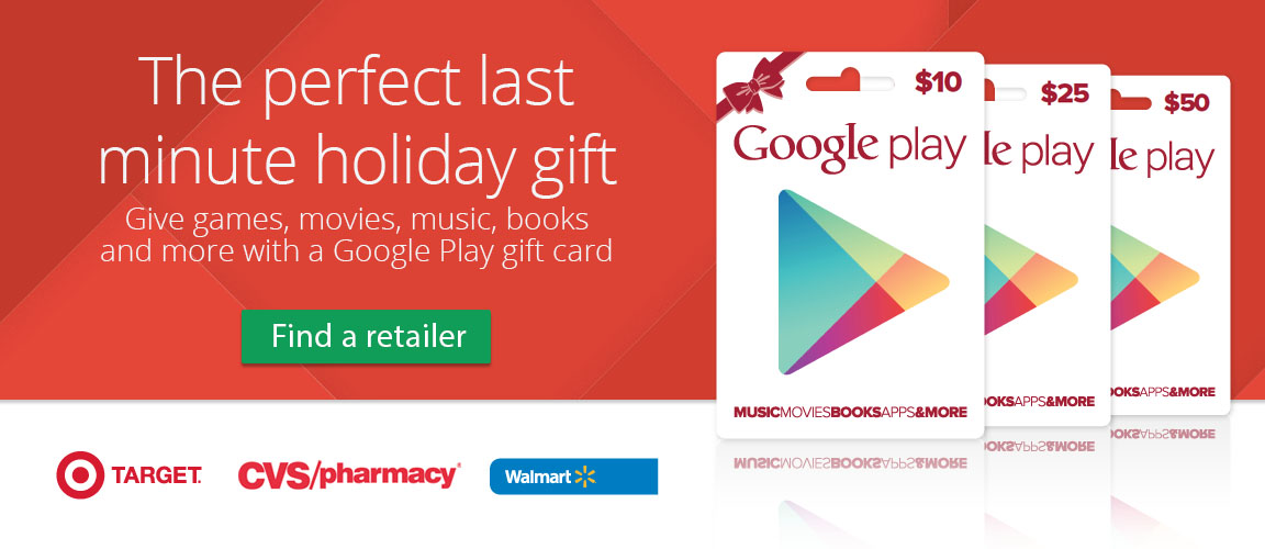 Google Play Gift Cards