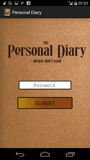 Personal Diary