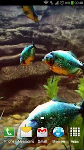 Piranha Aquarium 3D lwp - screenshot thumbnail