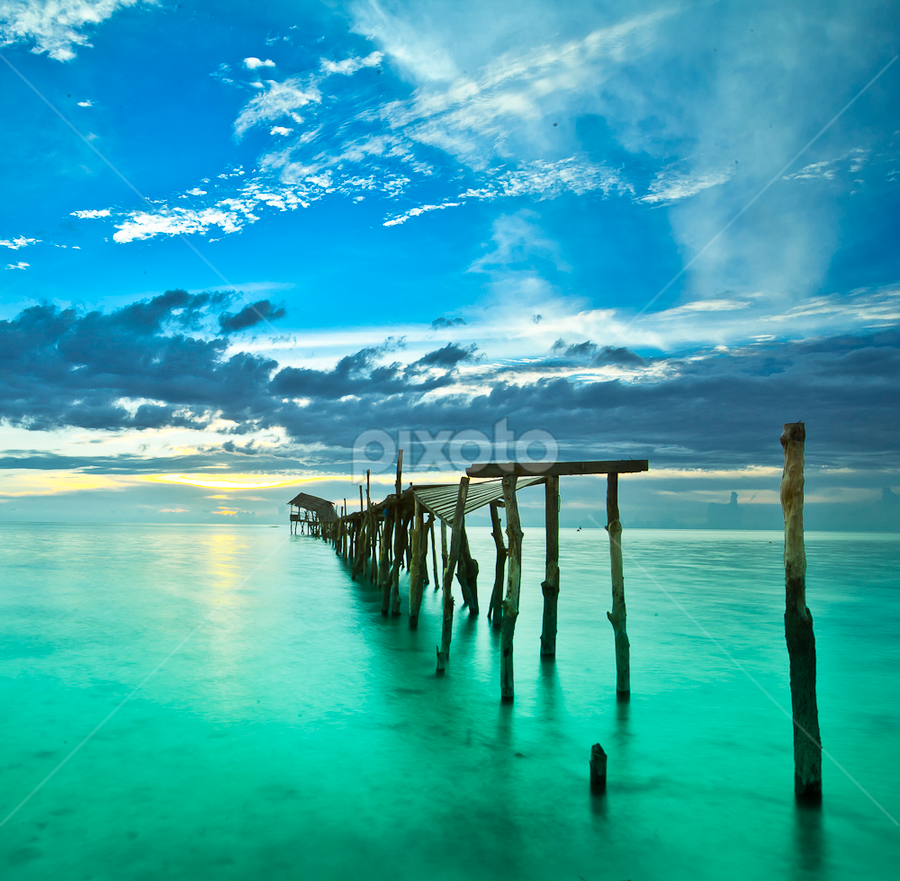 Broken Bridge by Andrial Kusuma - Buildings & Architecture Decaying & Abandoned