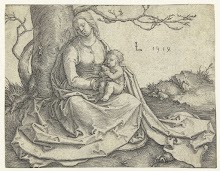 Virgin and Child Seated under a Tree