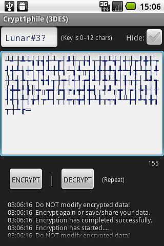 Crypt1phile - 3DES Encryption