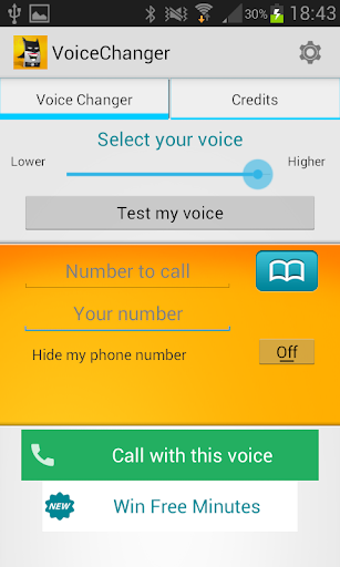 Voice Changer Calling Allogag