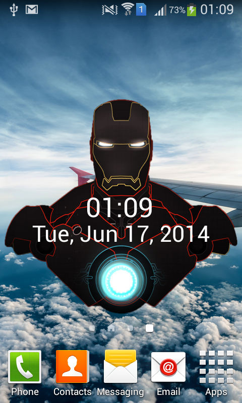 Avengers Widgets Screen 2