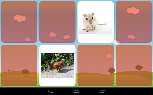 Kids memory game - Animals