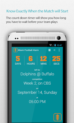 Miami Football Alarm