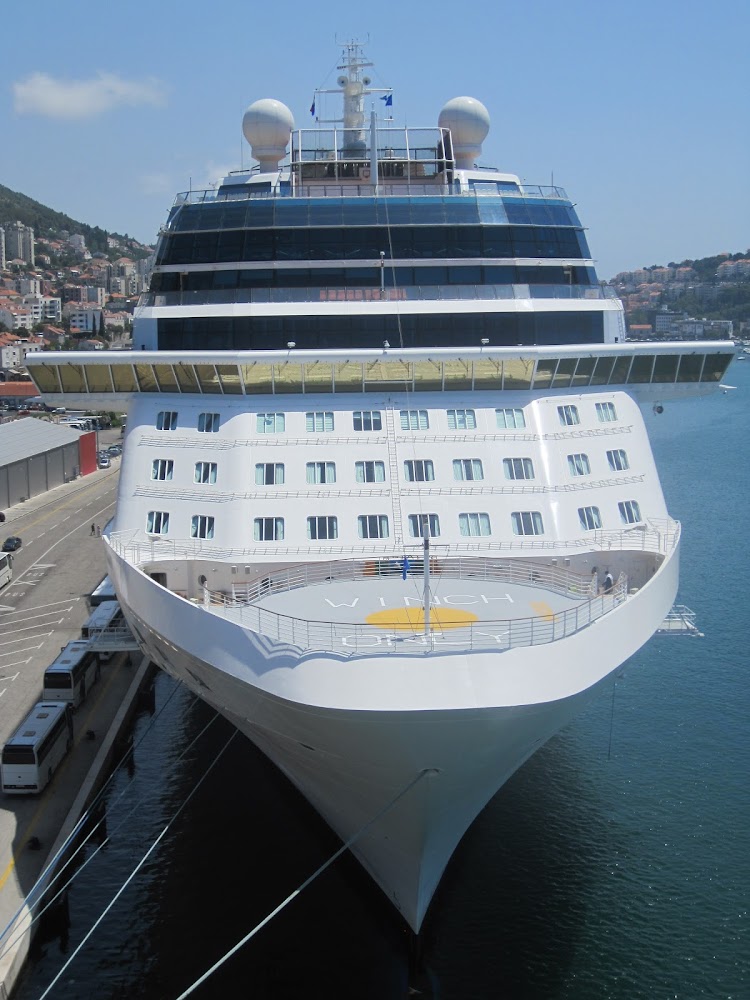 Celebrity Silhouette in Dubrovnik, Croatia.