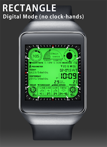 【免費生產應用App】A48 WatchFace for Android Wear-APP點子