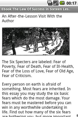 Ebook The Law Of Success Screen 2