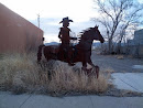 Cowboy Sculpture
