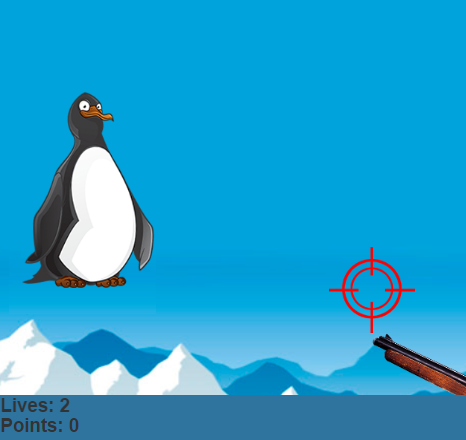 Penguin shooter