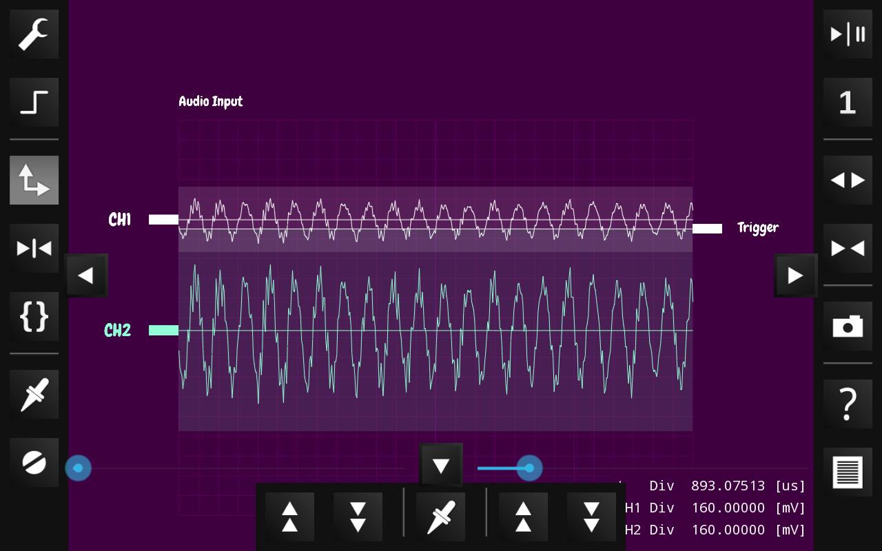    OsciPrime Oscilloscope- screenshot  