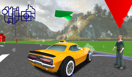 3D Santa Taxi Drive Screenshots 10