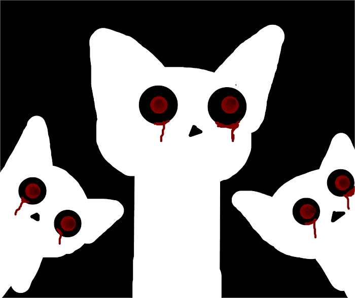 creepy kitties