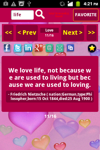 【免費娛樂App】Love and Romance Quotes-APP點子