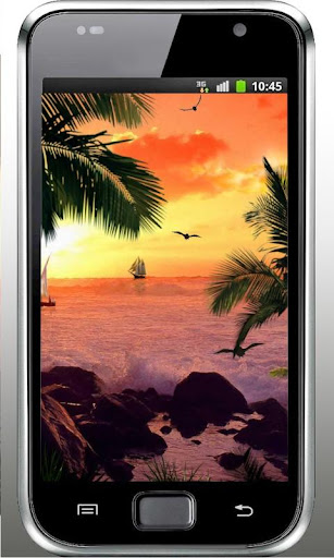 Beach Islands Sunset HD LWP