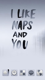 I Like Naps GO Launcher Theme poster 2