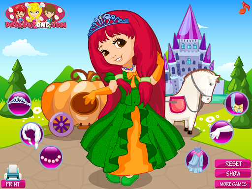 Princess Carriage Dress Up