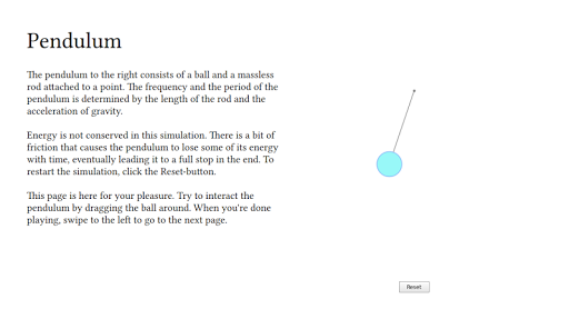 Physics Pendulum alpha