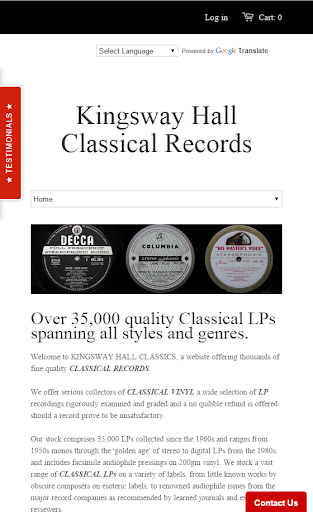 Kingswayhall Classical Records