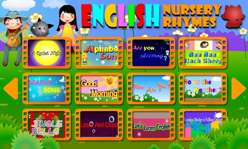 English Nursery Rhymes Free