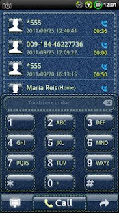 Download GOContacts theme Denim APK for PC
