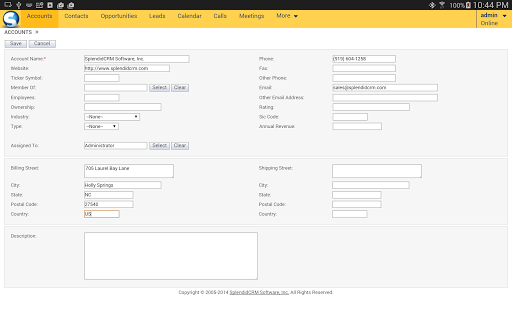 SplendidCRM Offline Client