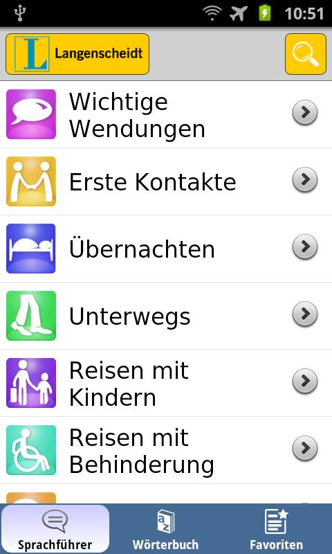 Dänisch talk&amp;travel Screen 2
