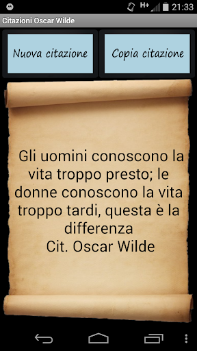 Citazioni Oscar Wilde widget