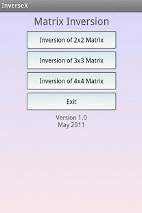 Lastest Matrix Inversion Calculator APK