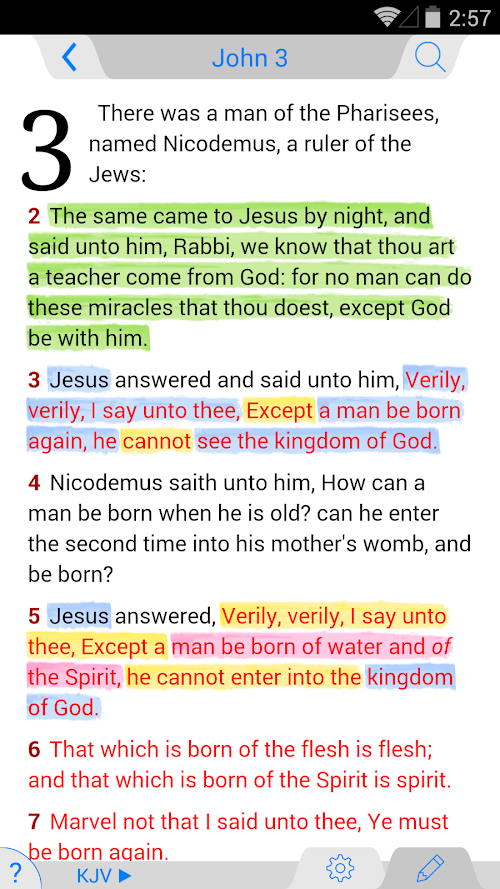 Android application NCV Bible screenshort