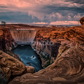 Desert Dam by Paulo Peres - Landscapes Deserts
