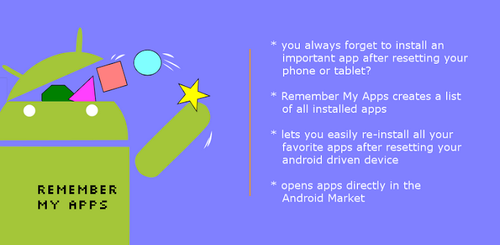 Remember My Apps