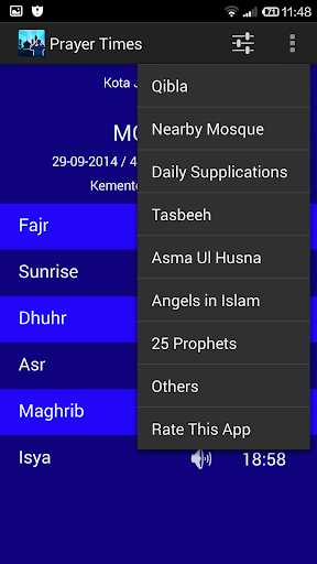 Waktu Solat Prayer Times