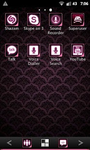 Lastest ADWTheme Pink Icons APK for Android