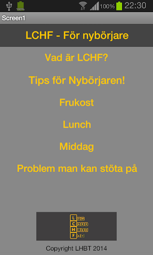 LCHF - För Nybörjare