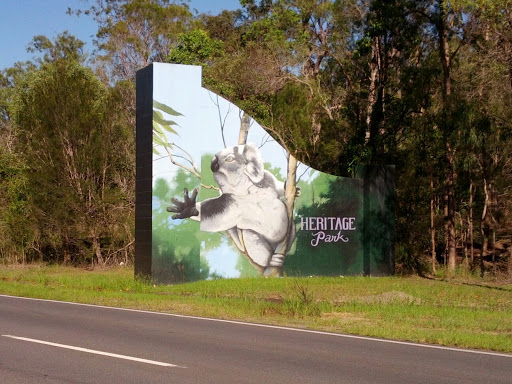 Koala Mural - Heritage Park