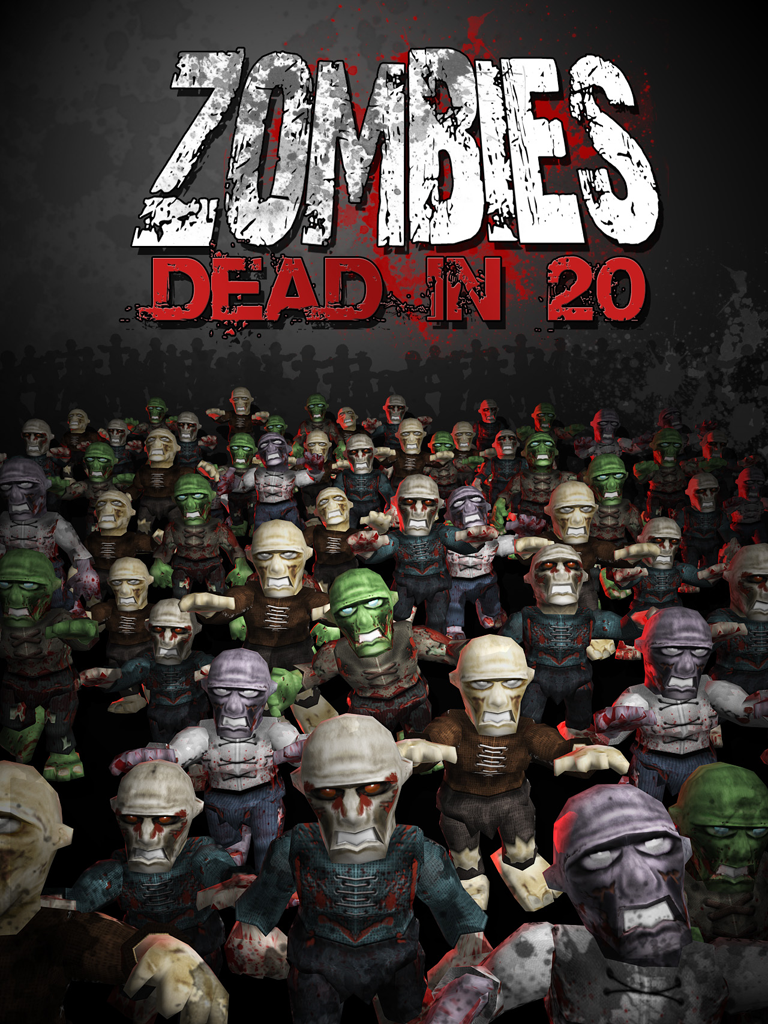 Zombies Dead in 20 Screen 1