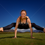 Functional fitness instructor girl 3 by Gerhard Bouwer -  