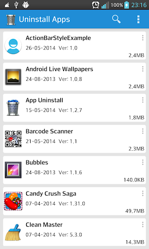 Uninstall Apps