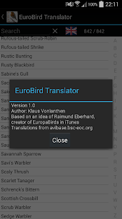 EuroBird Translator Screenshots 5