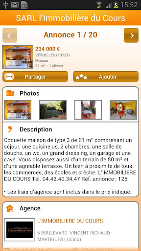 【免費生活App】L'IMMOBILIERE DU COURS-APP點子