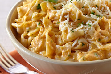Creamy Pumpkin Fettuccine