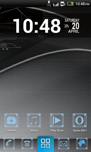 Hi-Fi HD Theme Go Launcher EX