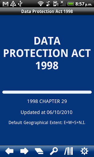 Data Protection Act 1998