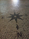 Compass Tile at Infante D. Henrique